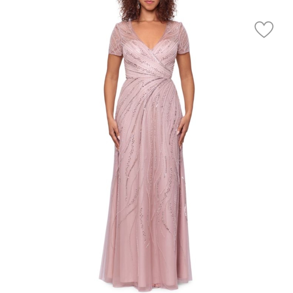 Elegant Sequin Evening Gown